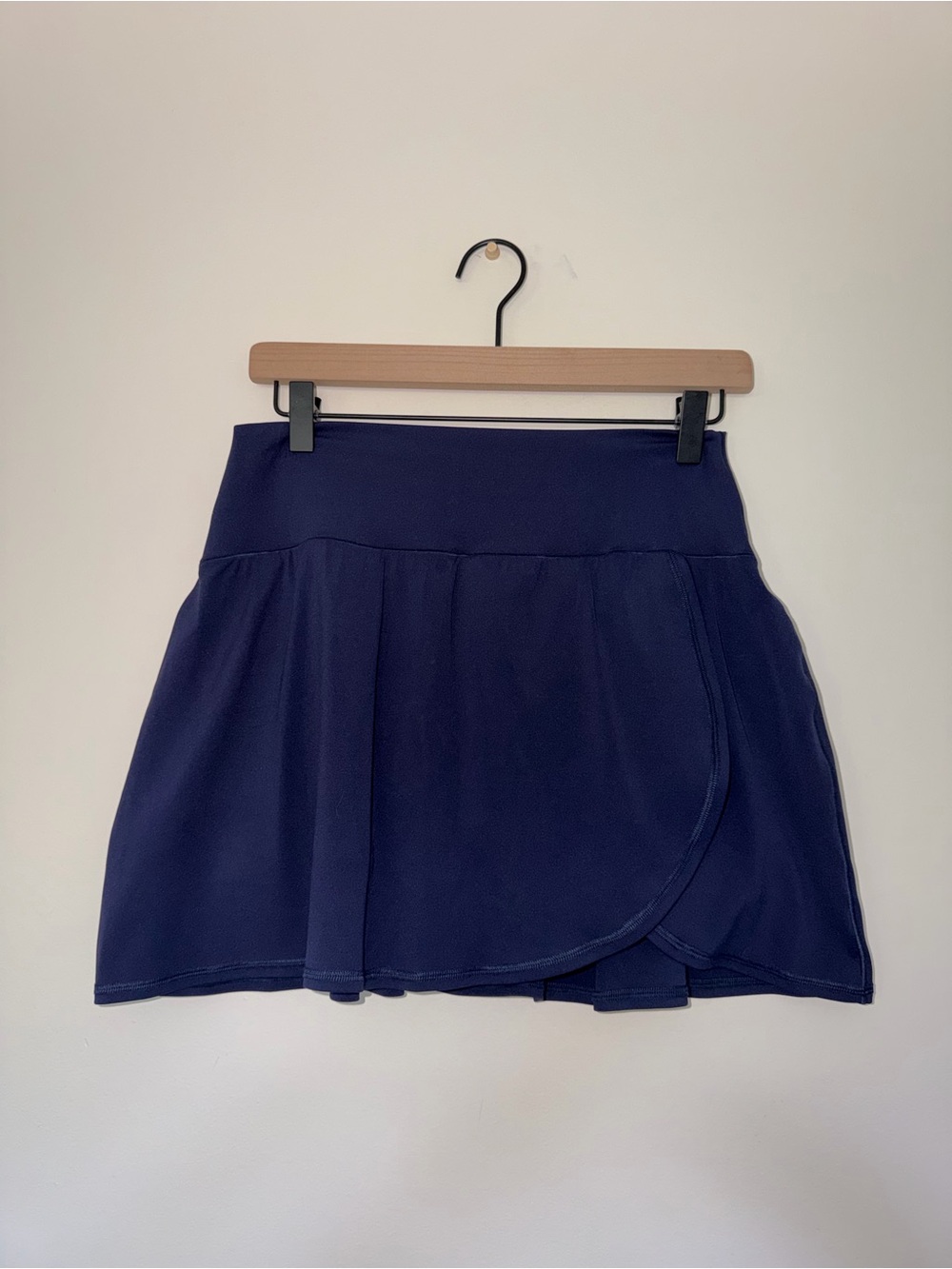 Aerie OFFLINE Navy Overlap Athletic Skort w/ Built-In Shorts